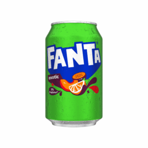 fanta exotic lata 350ml importada