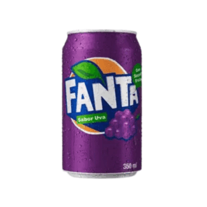 fanta uva lata 350ml importada