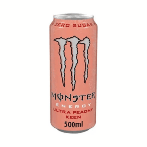 Monster Ultra Peachy Keen 473ml – Bebida energética importada desde EE. UU.